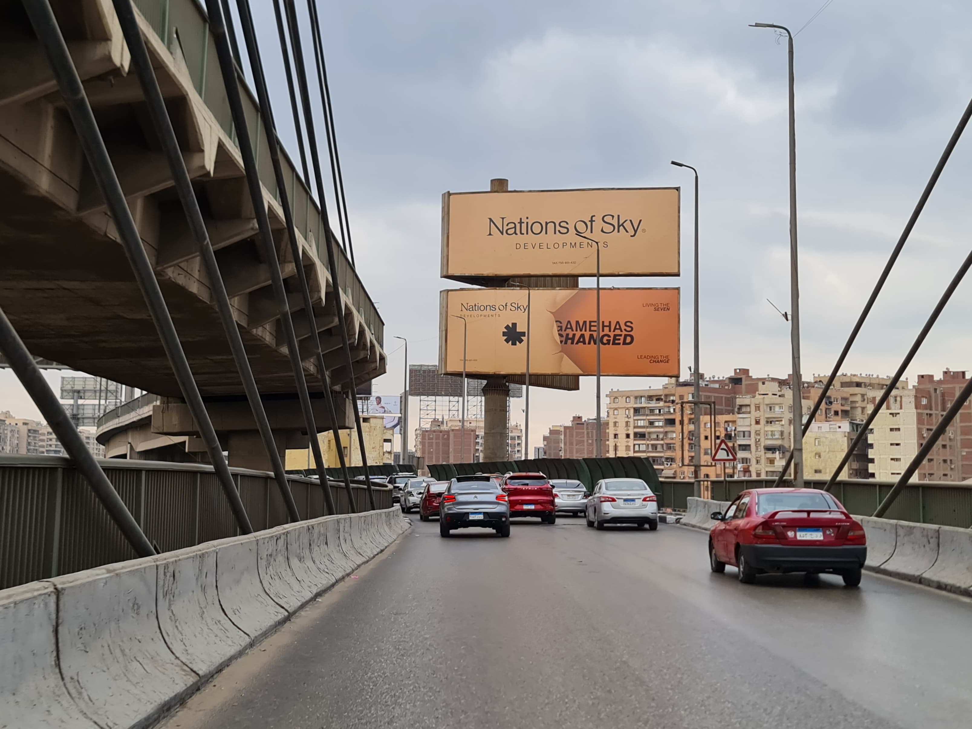 Ghamra hanging bridge double-decker (silos yard) — صورة مصغّرة 2